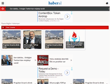 Tablet Screenshot of haberalkibrisli.net