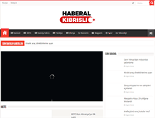 Tablet Screenshot of haberalkibrisli.com